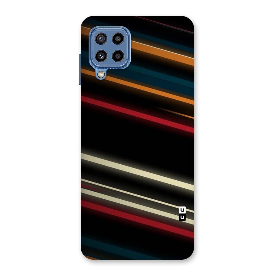 Light Diagonal Stripes Back Case for Galaxy M32