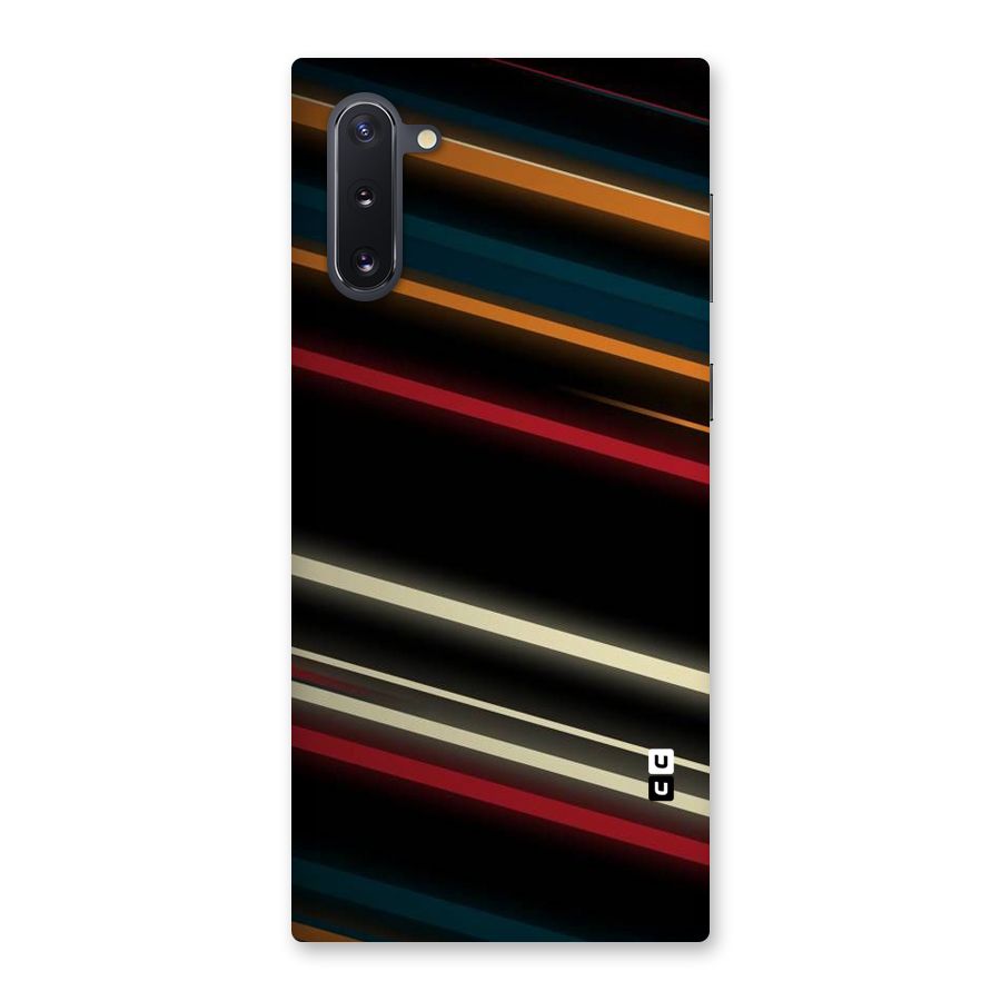Light Diagonal Stripes Back Case for Galaxy Note 10