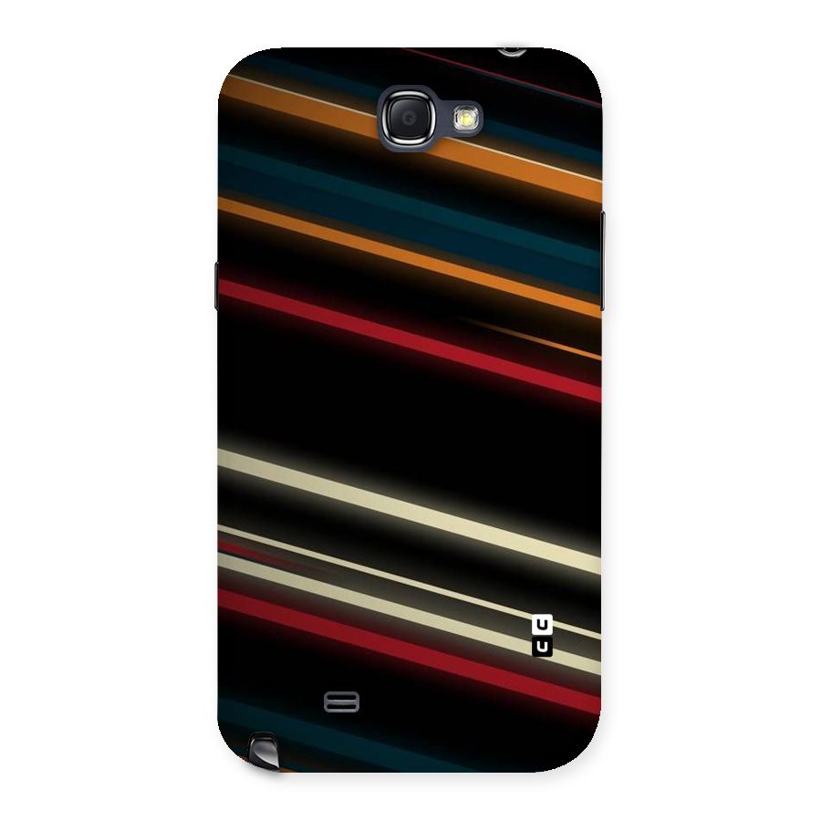 Light Diagonal Stripes Back Case for Galaxy Note 2