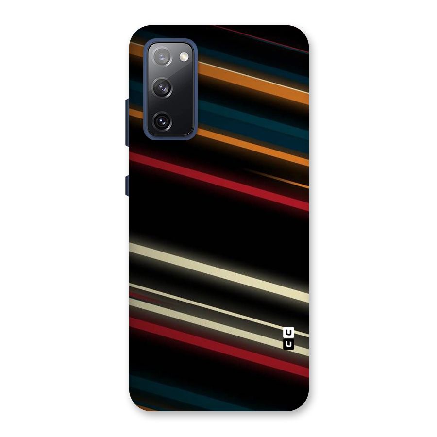 Light Diagonal Stripes Back Case for Galaxy S20 FE