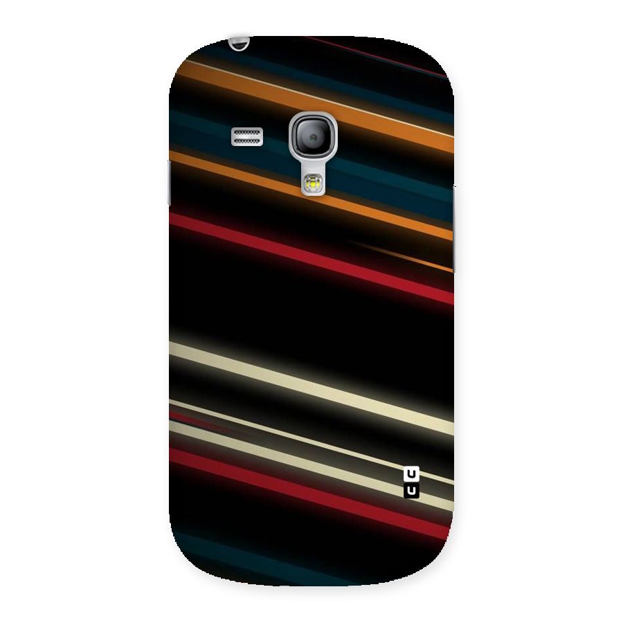 Light Diagonal Stripes Back Case for Galaxy S3 Mini