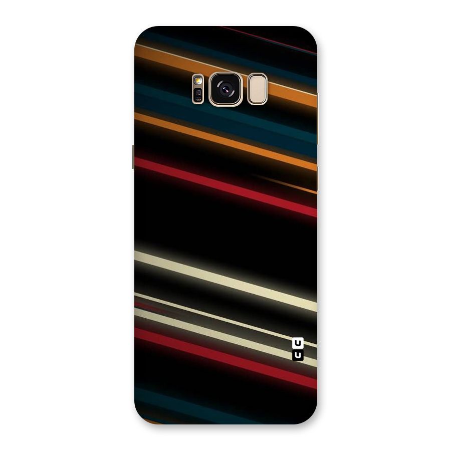 Light Diagonal Stripes Back Case for Galaxy S8 Plus