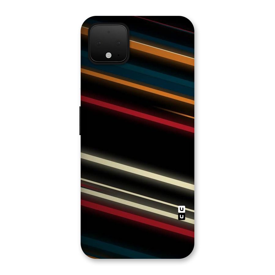 Light Diagonal Stripes Back Case for Google Pixel 4 XL