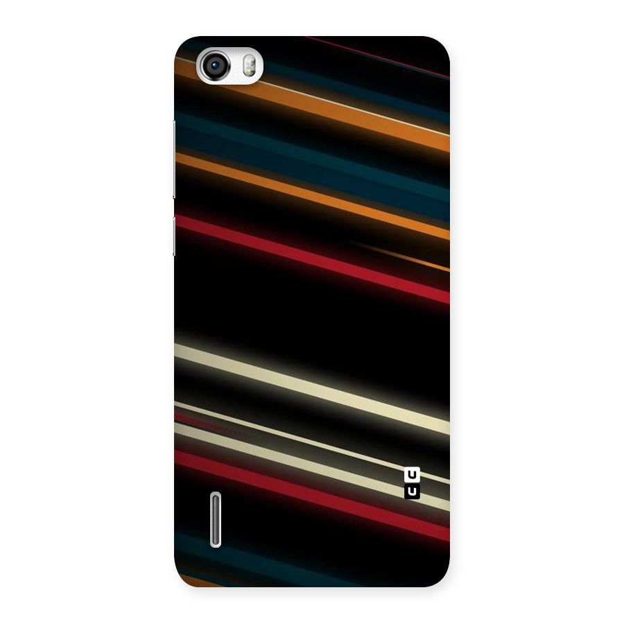Light Diagonal Stripes Back Case for Honor 6