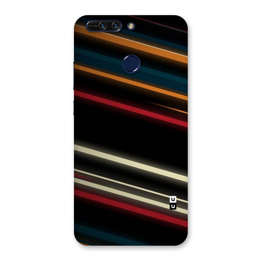 Light Diagonal Stripes Back Case for Honor 8 Pro