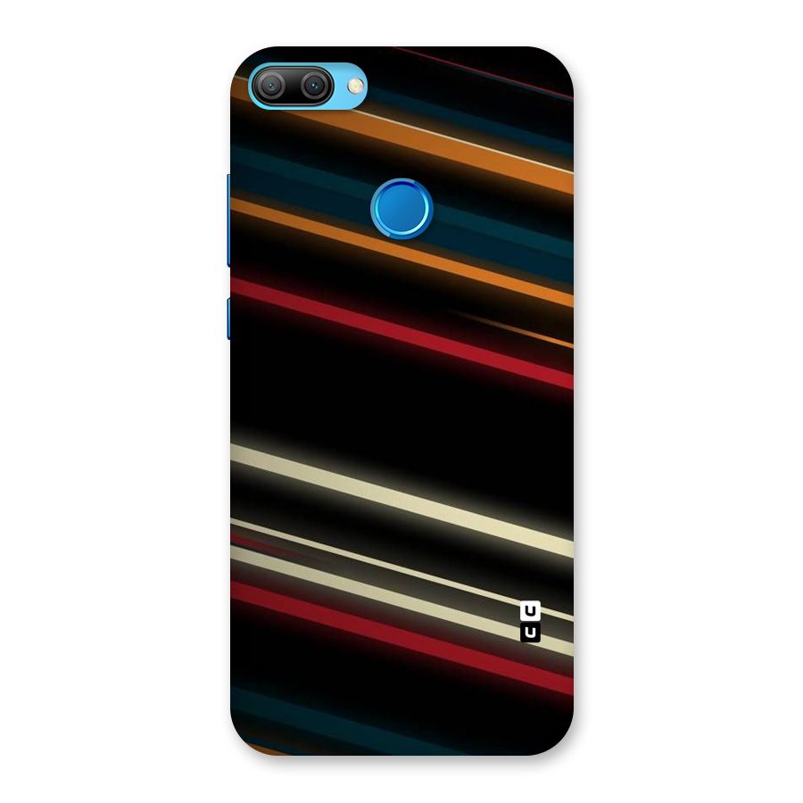 Light Diagonal Stripes Back Case for Honor 9N