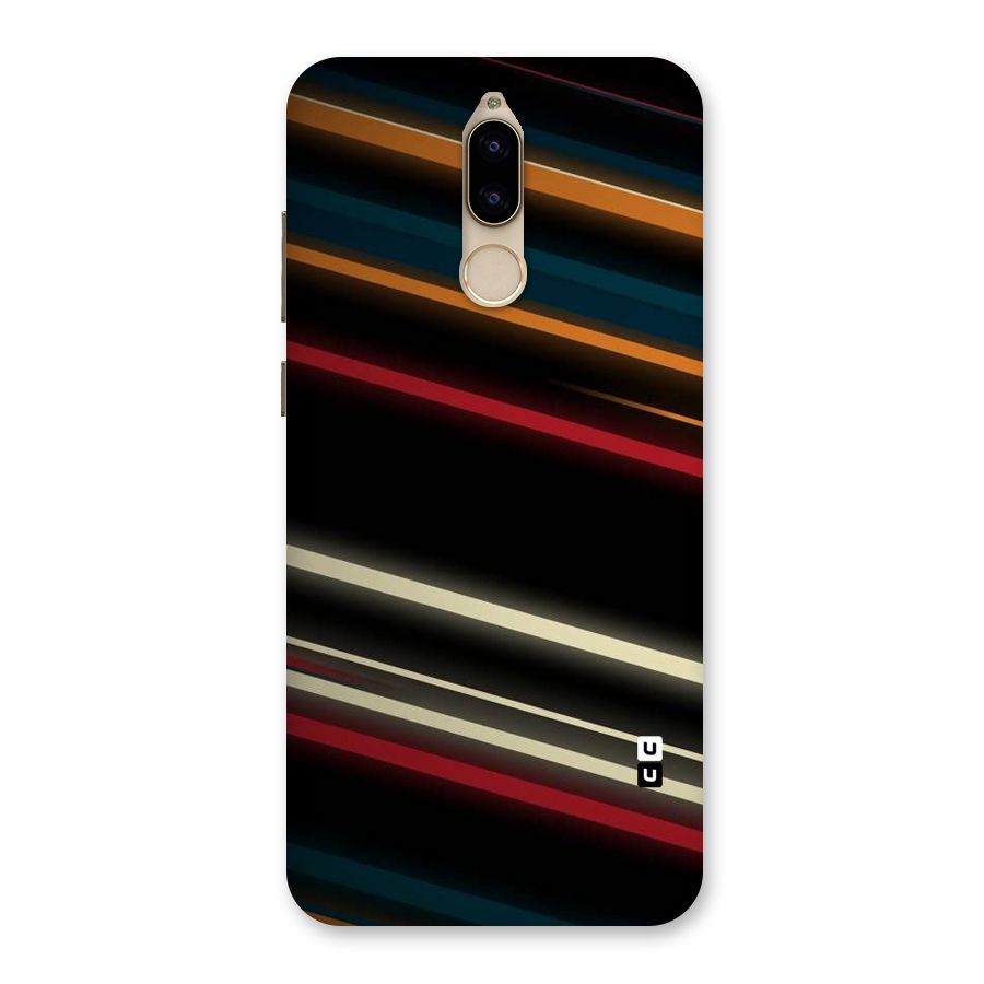 Light Diagonal Stripes Back Case for Honor 9i