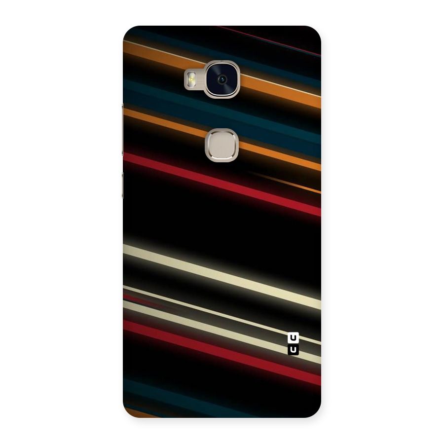 Light Diagonal Stripes Back Case for Huawei Honor 5X
