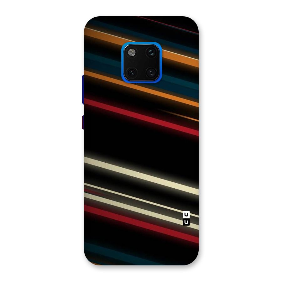 Light Diagonal Stripes Back Case for Huawei Mate 20 Pro