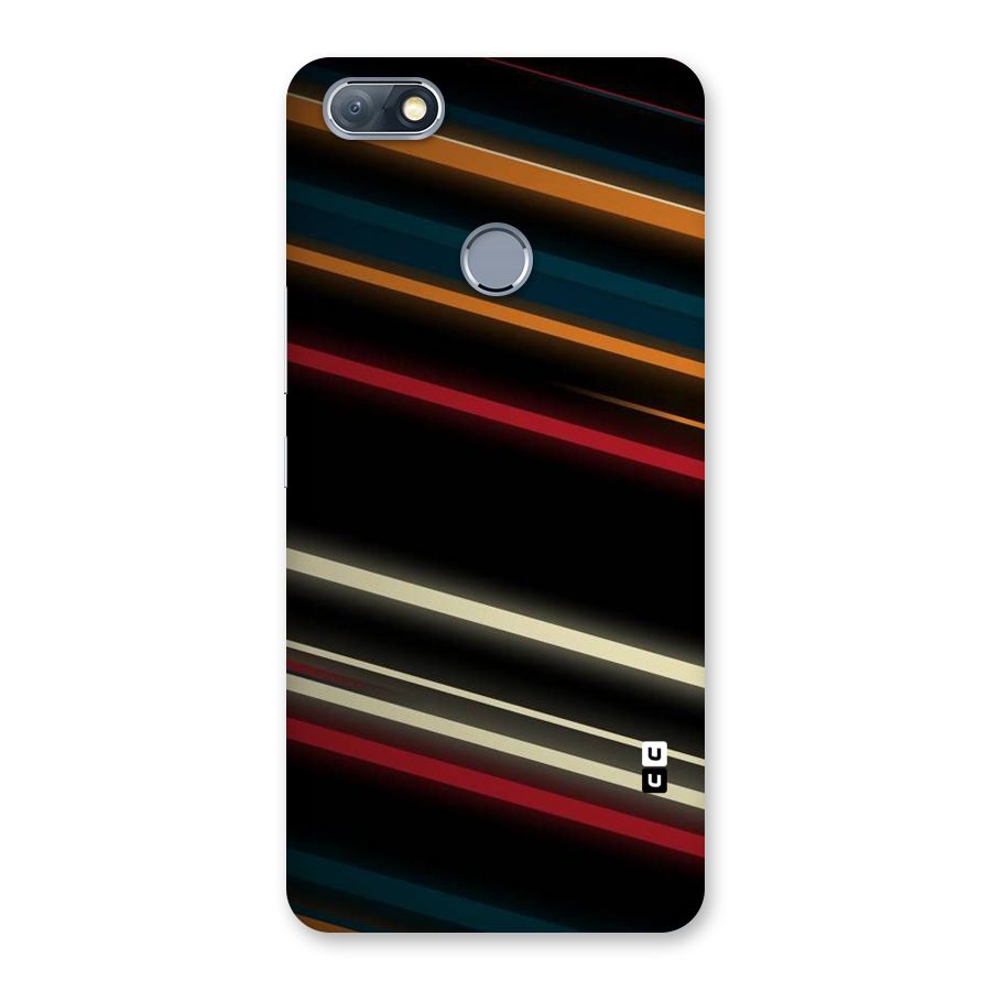 Light Diagonal Stripes Back Case for Infinix Note 5