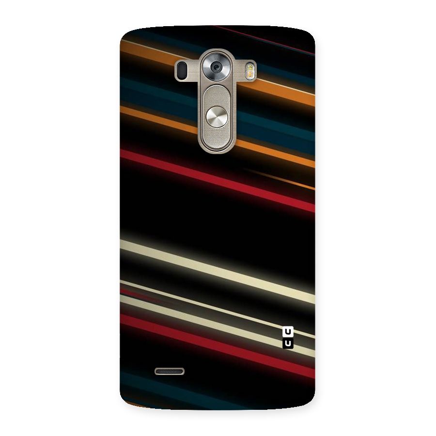 Light Diagonal Stripes Back Case for LG G3