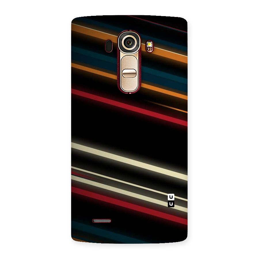 Light Diagonal Stripes Back Case for LG G4