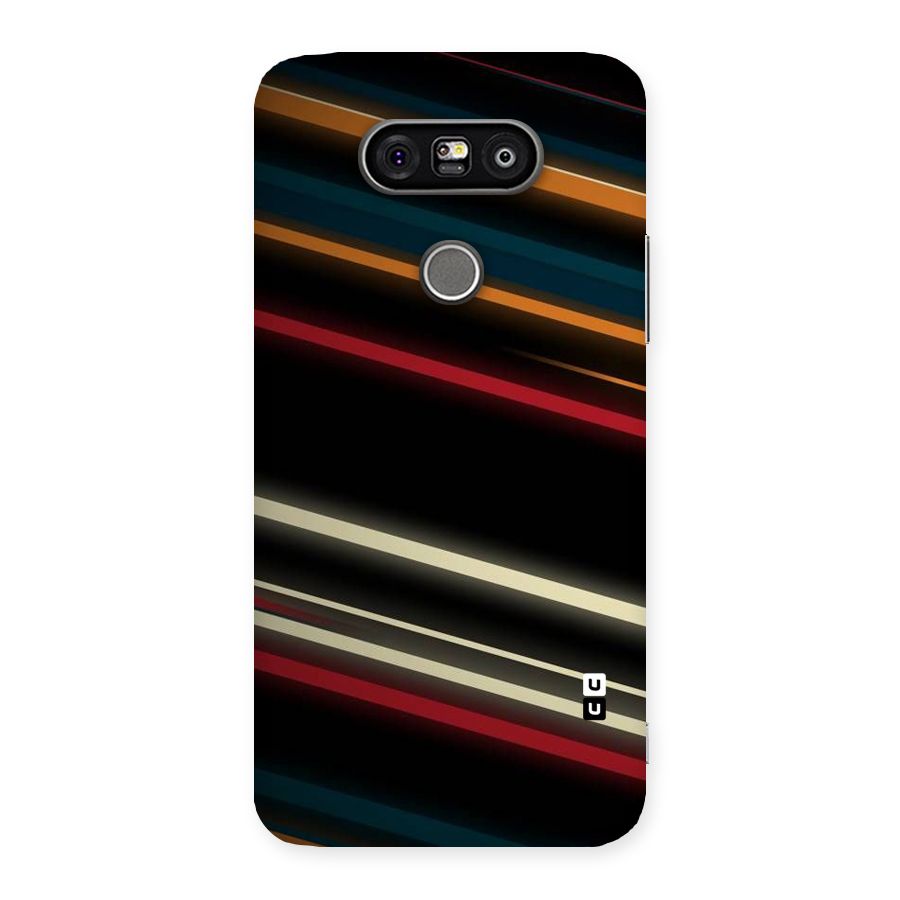 Light Diagonal Stripes Back Case for LG G5