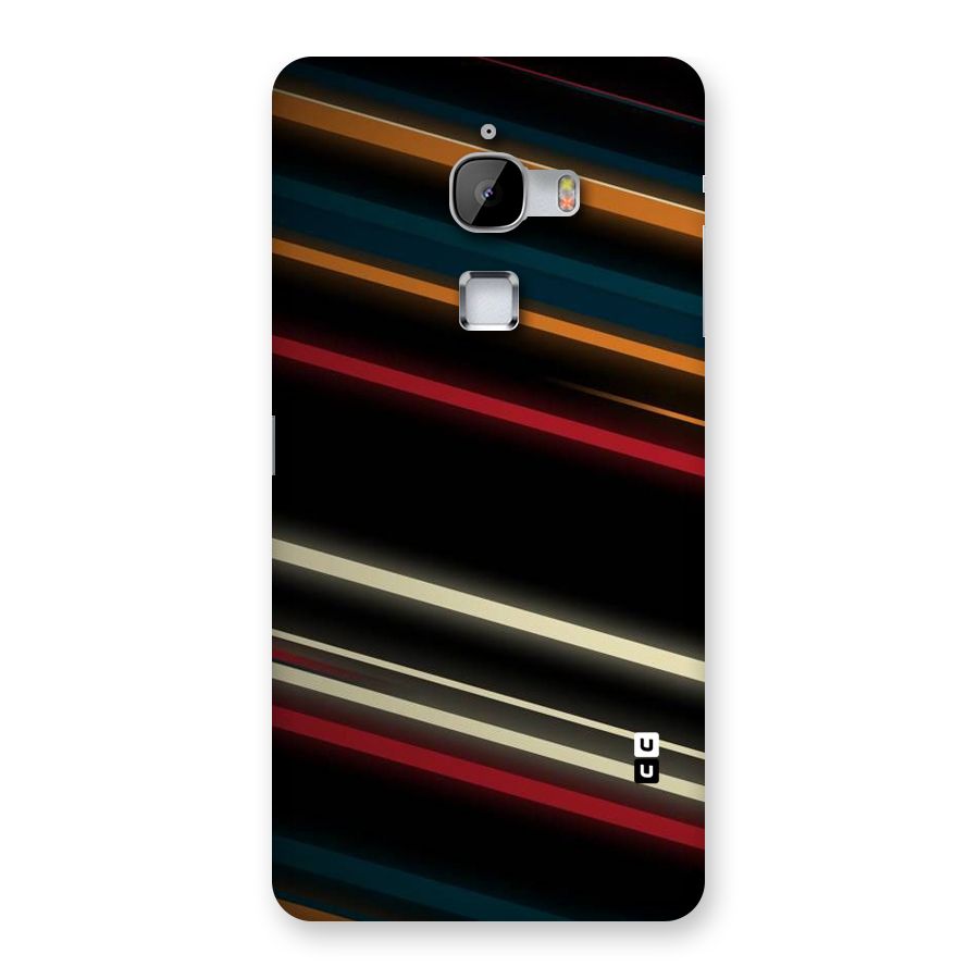 Light Diagonal Stripes Back Case for LeTv Le Max
