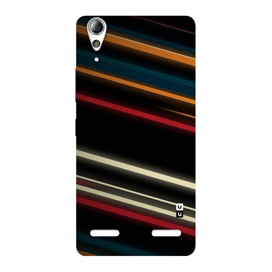 Light Diagonal Stripes Back Case for Lenovo A6000 Plus