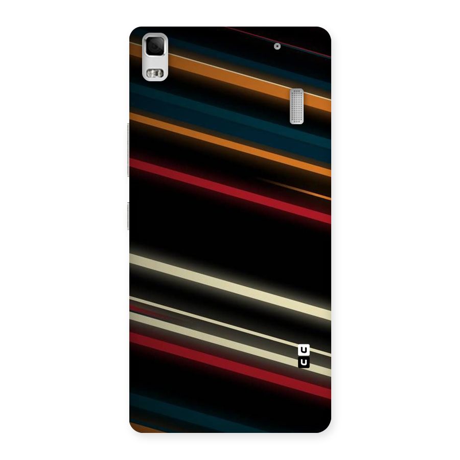 Light Diagonal Stripes Back Case for Lenovo K3 Note