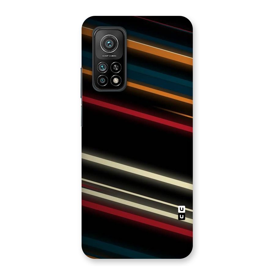 Light Diagonal Stripes Back Case for Mi 10T Pro 5G