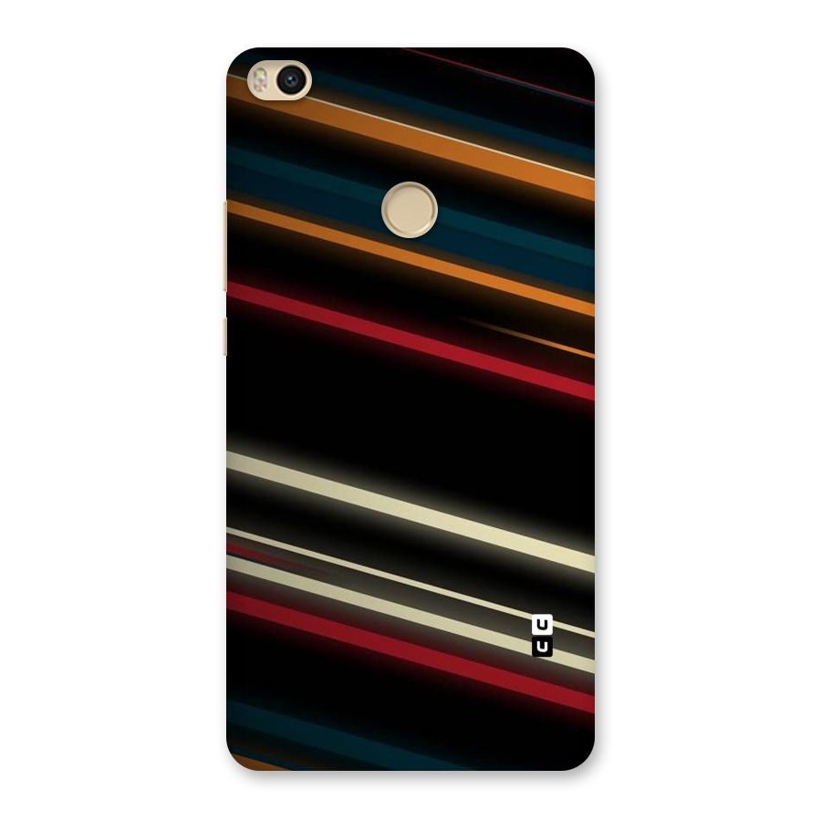 Light Diagonal Stripes Back Case for Mi Max 2
