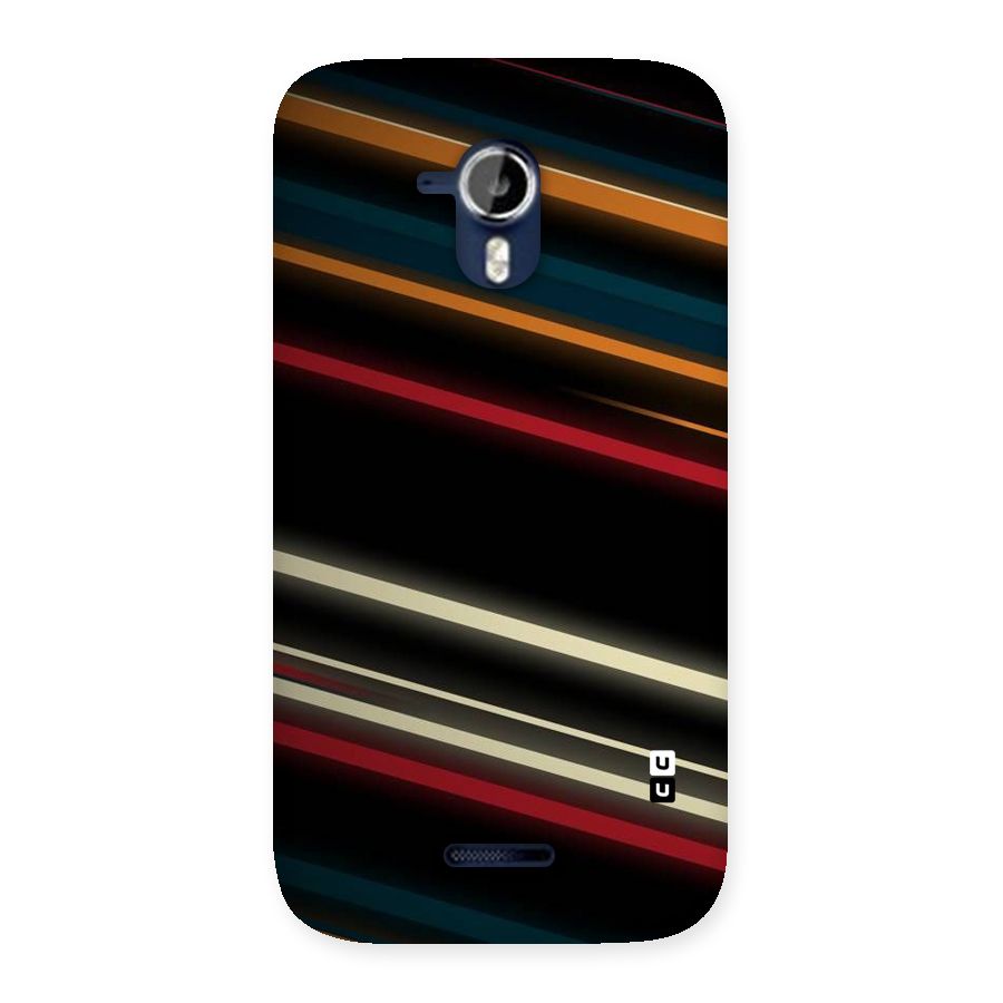 Light Diagonal Stripes Back Case for Micromax Canvas Magnus A117