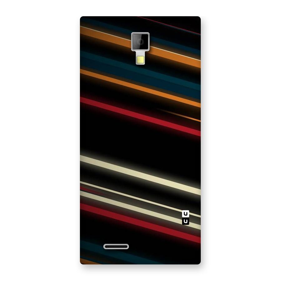 Light Diagonal Stripes Back Case for Micromax Canvas Xpress A99