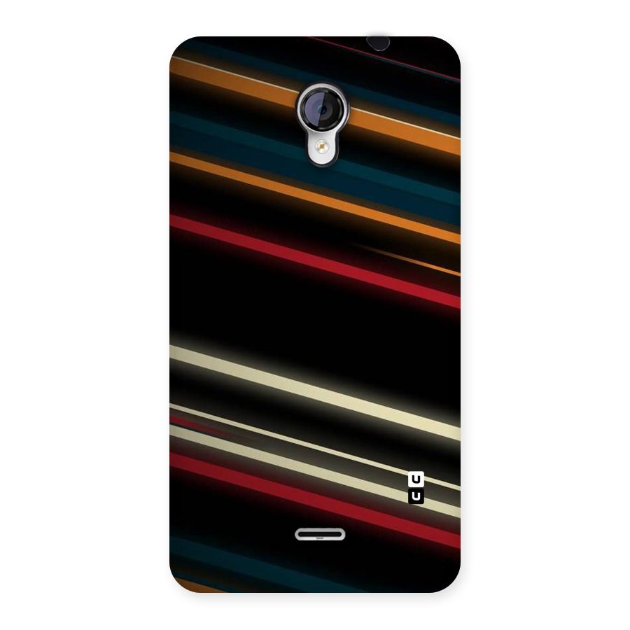 Light Diagonal Stripes Back Case for Micromax Unite 2 A106