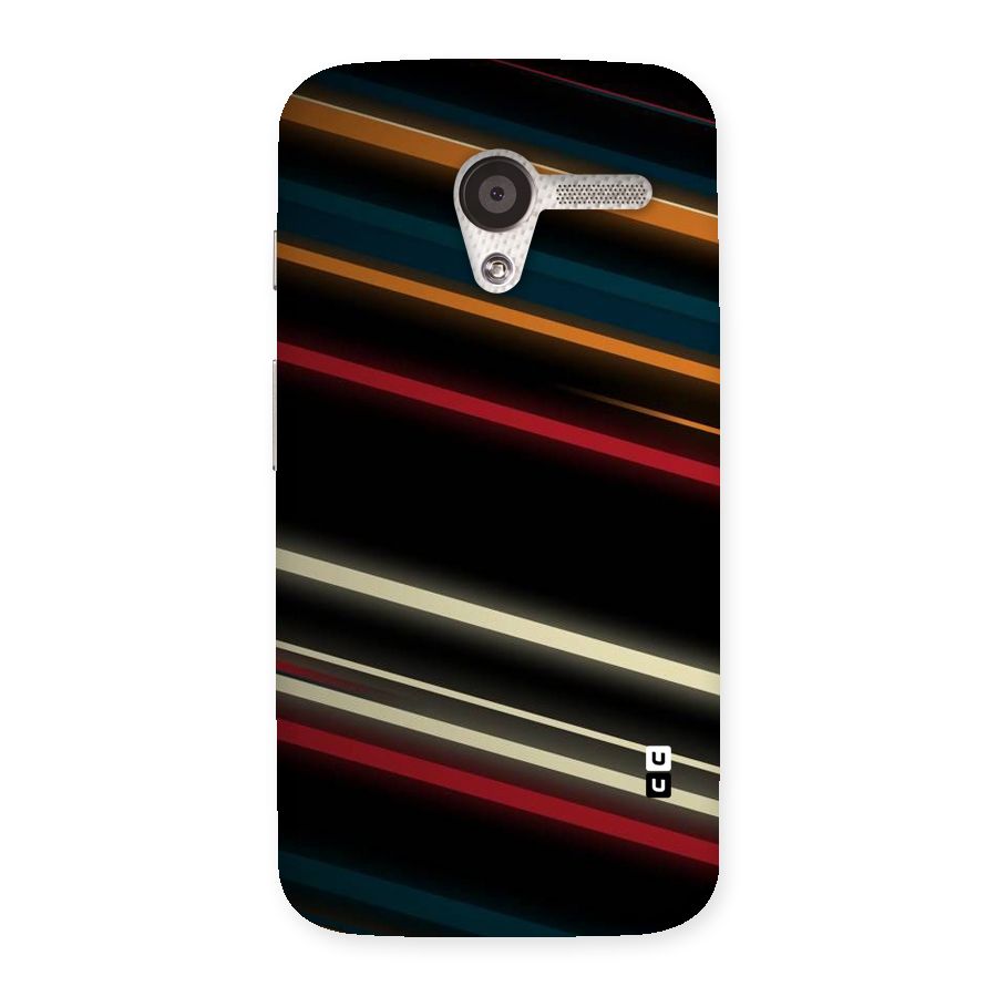 Light Diagonal Stripes Back Case for Moto X