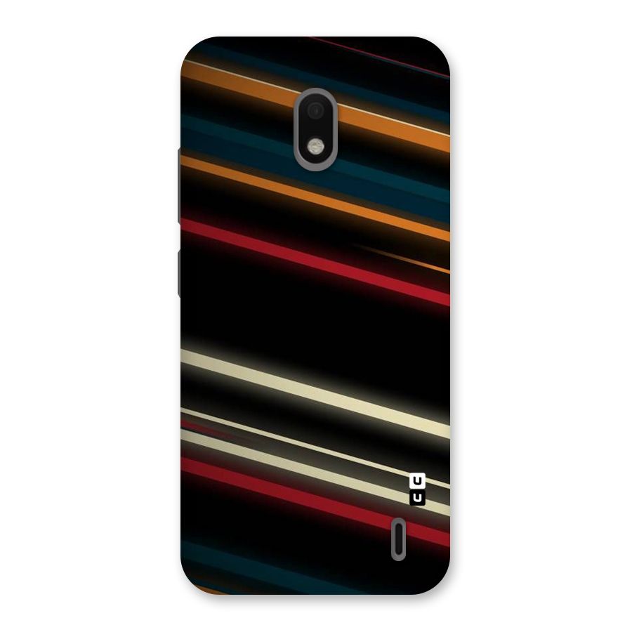 Light Diagonal Stripes Back Case for Nokia 2.2