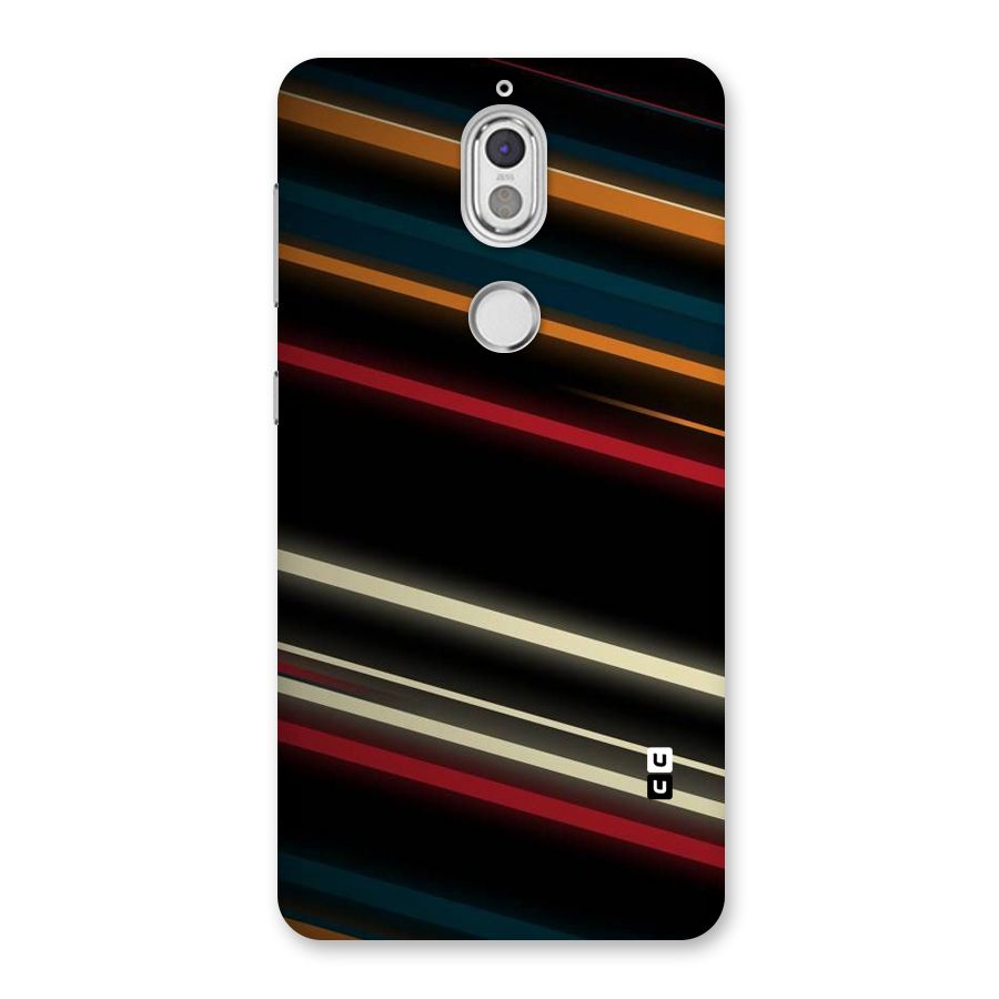 Light Diagonal Stripes Back Case for Nokia 7