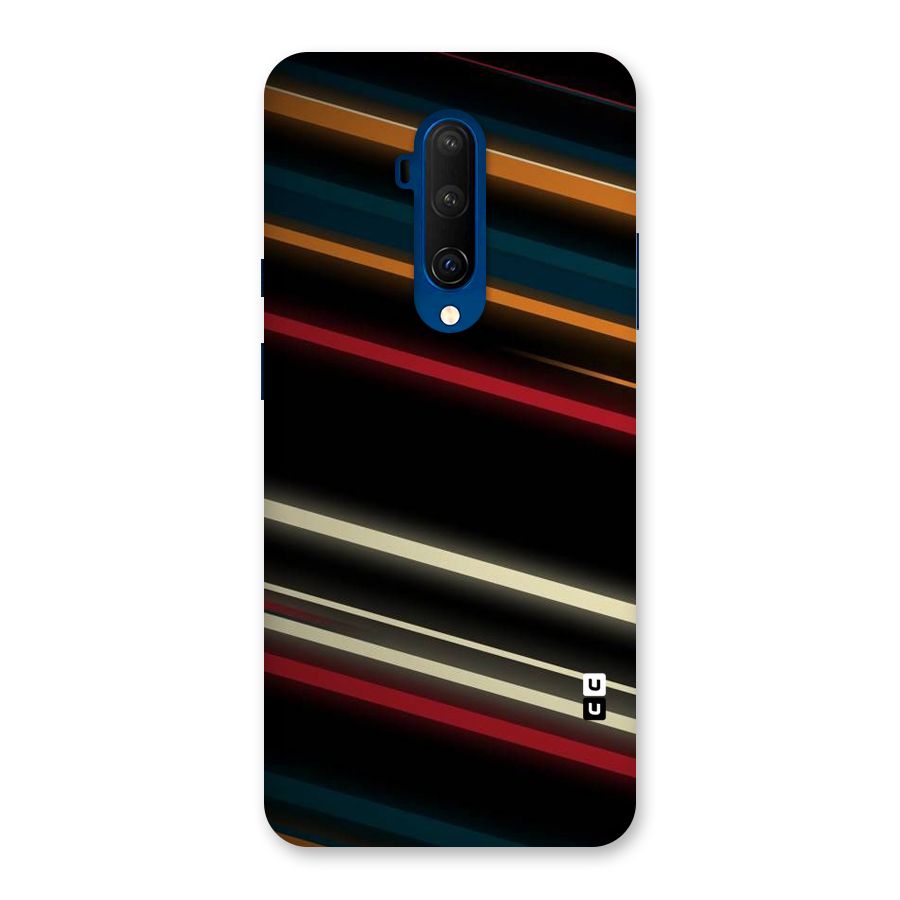 Light Diagonal Stripes Back Case for OnePlus 7T Pro