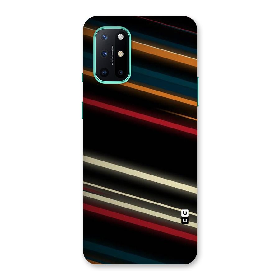 Light Diagonal Stripes Back Case for OnePlus 8T