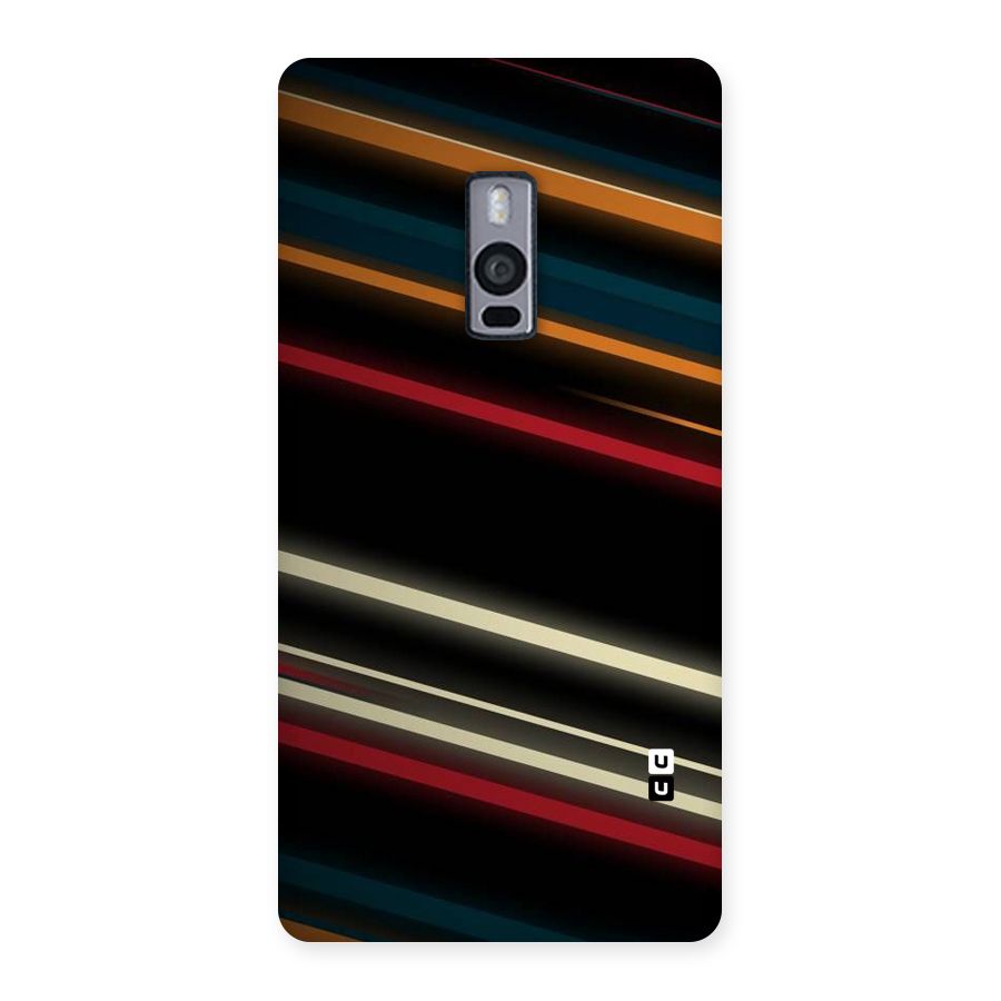 Light Diagonal Stripes Back Case for OnePlus Two