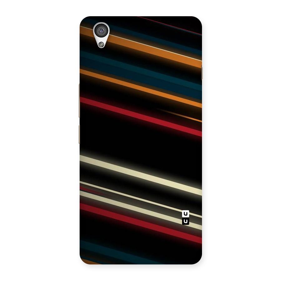 Light Diagonal Stripes Back Case for OnePlus X