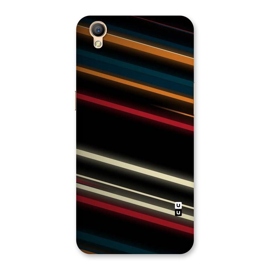 Light Diagonal Stripes Back Case for Oppo A37