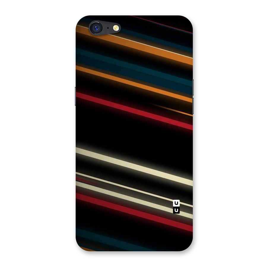 Light Diagonal Stripes Back Case for Oppo A71