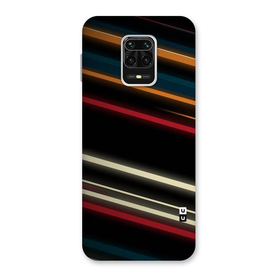 Light Diagonal Stripes Back Case for Poco M2 Pro