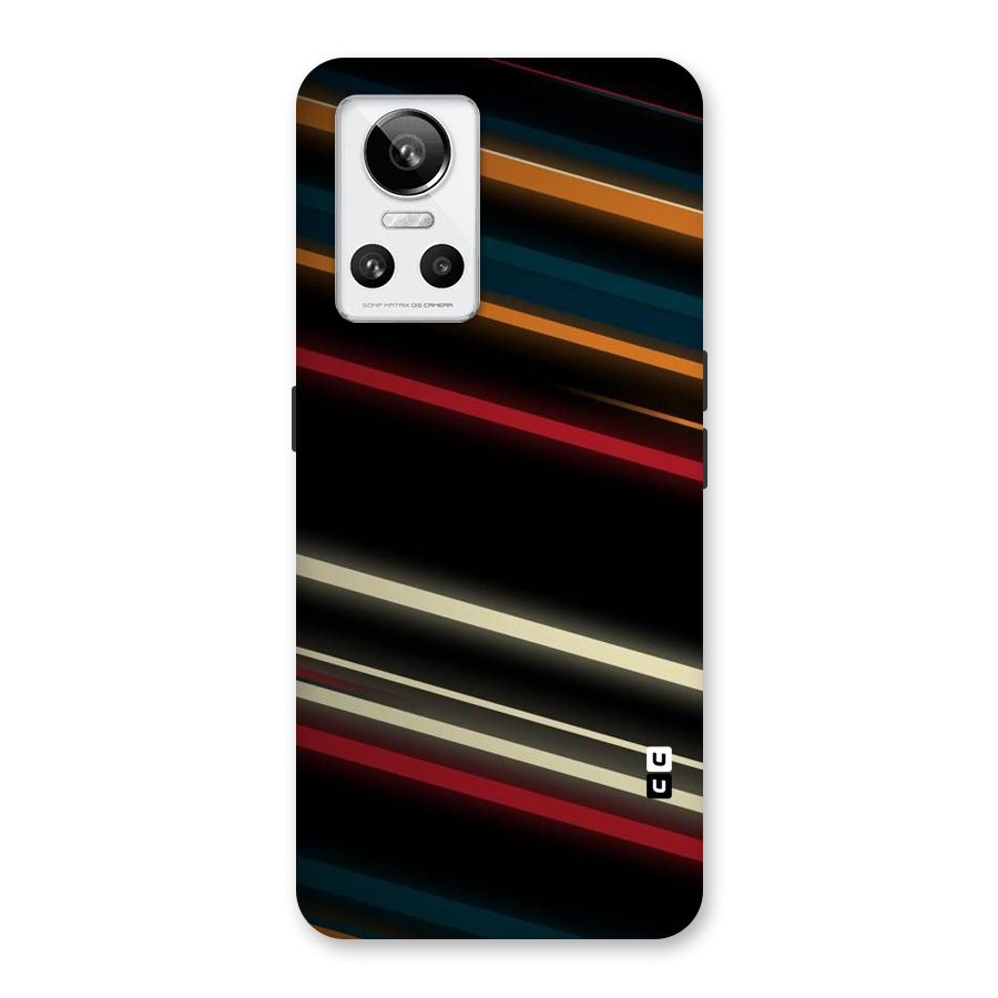 Light Diagonal Stripes Back Case for Realme GT Neo 3
