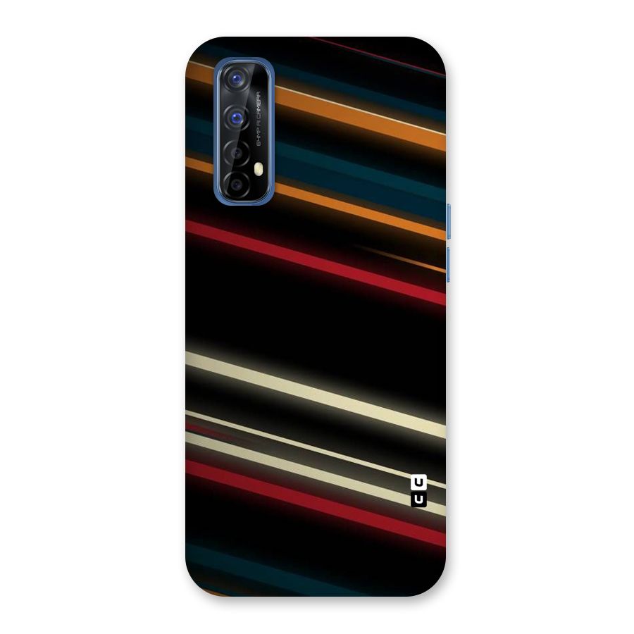 Light Diagonal Stripes Back Case for Realme Narzo 20 Pro