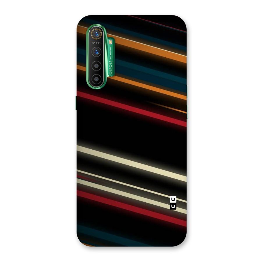 Light Diagonal Stripes Back Case for Realme X2