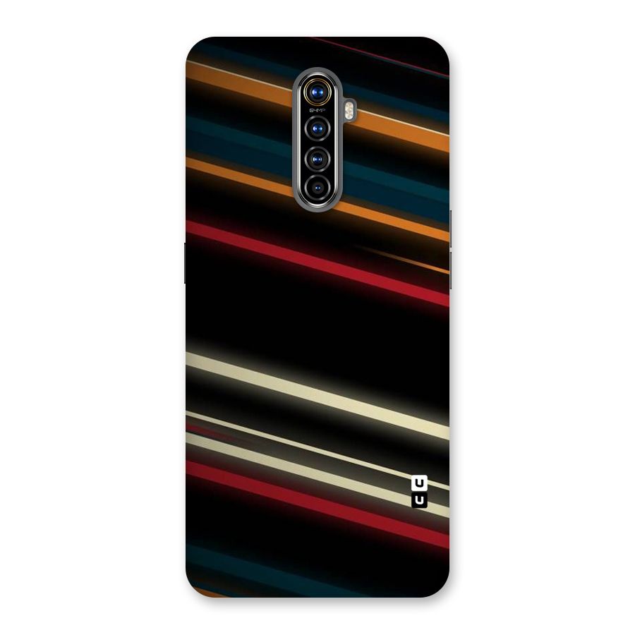 Light Diagonal Stripes Back Case for Realme X2 Pro