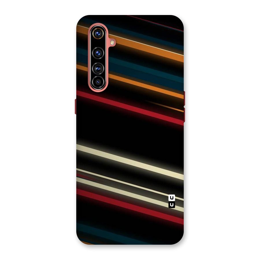 Light Diagonal Stripes Back Case for Realme X50 Pro