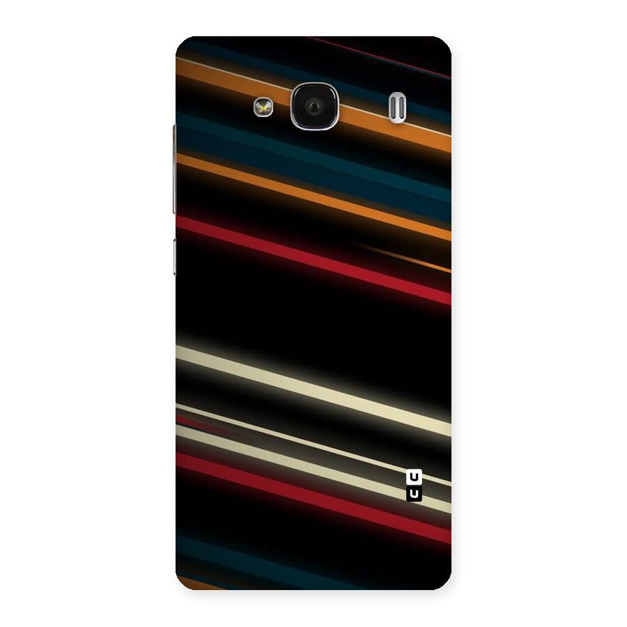 Light Diagonal Stripes Back Case for Redmi 2s
