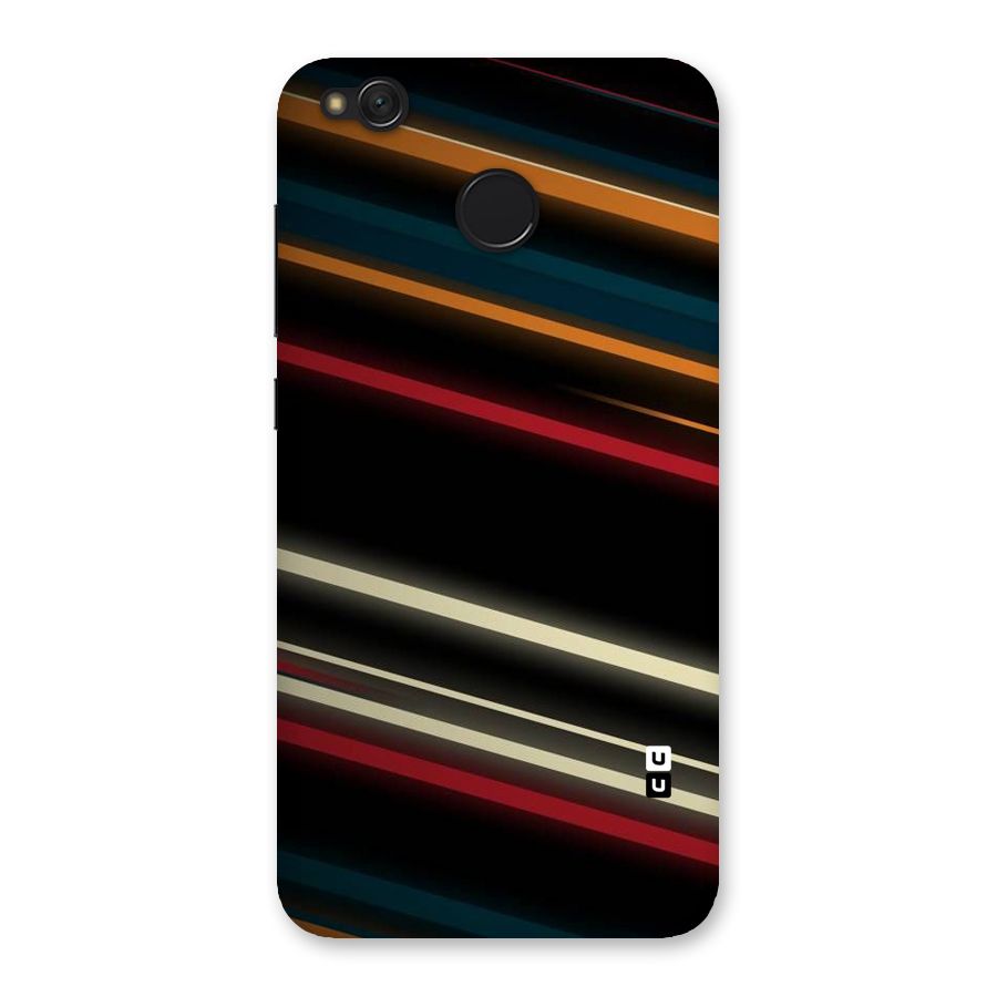 Light Diagonal Stripes Back Case for Redmi 4