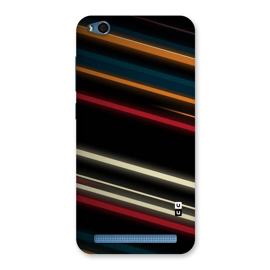 Light Diagonal Stripes Back Case for Redmi 5A