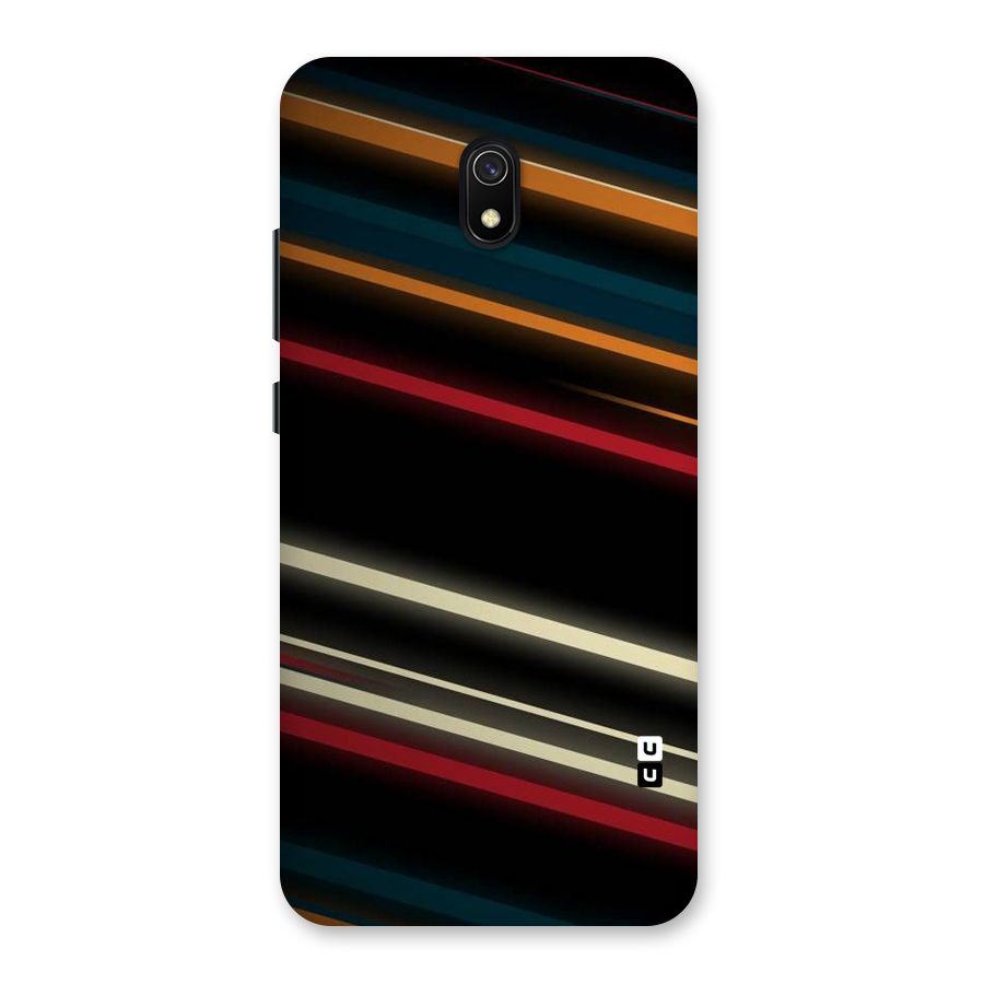 Light Diagonal Stripes Back Case for Redmi 8A