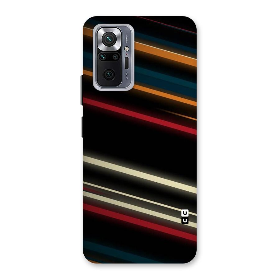 Light Diagonal Stripes Back Case for Redmi Note 10 Pro Max