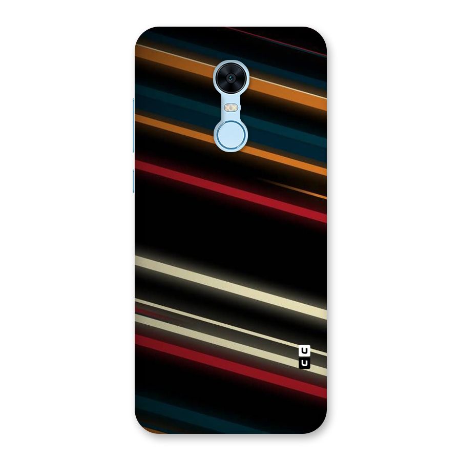 Light Diagonal Stripes Back Case for Redmi Note 5