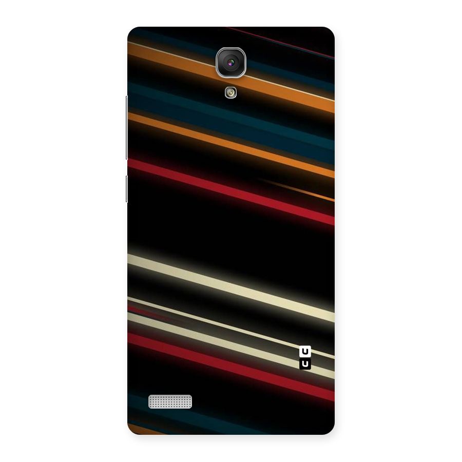 Light Diagonal Stripes Back Case for Redmi Note Prime