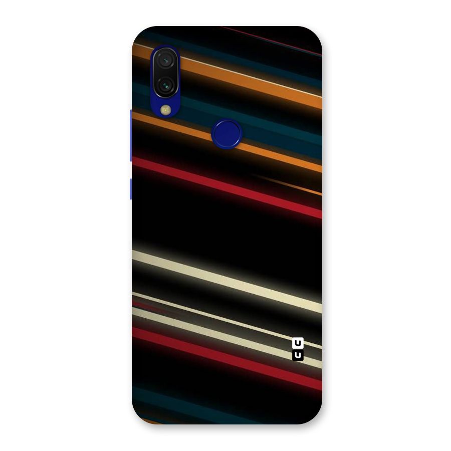 Light Diagonal Stripes Back Case for Redmi Y3