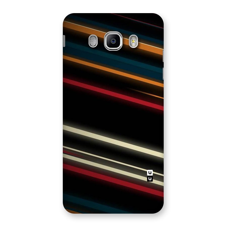 Light Diagonal Stripes Back Case for Samsung Galaxy J5 2016