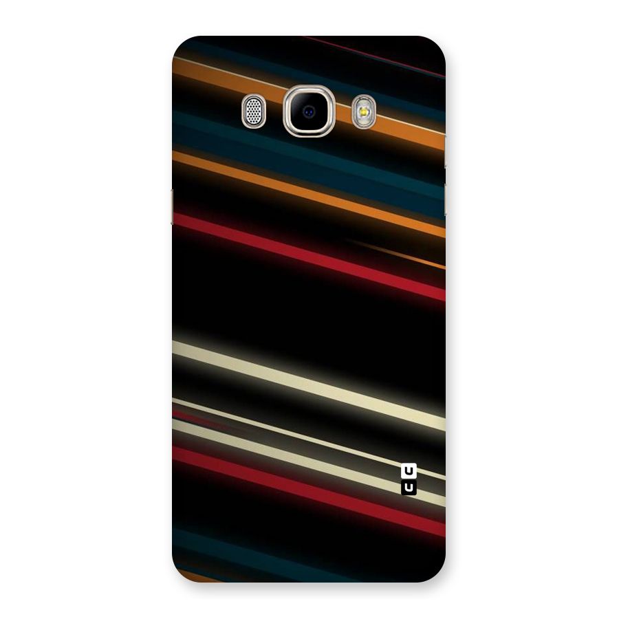 Light Diagonal Stripes Back Case for Samsung Galaxy J7 2016